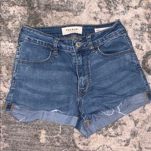 jean shorts